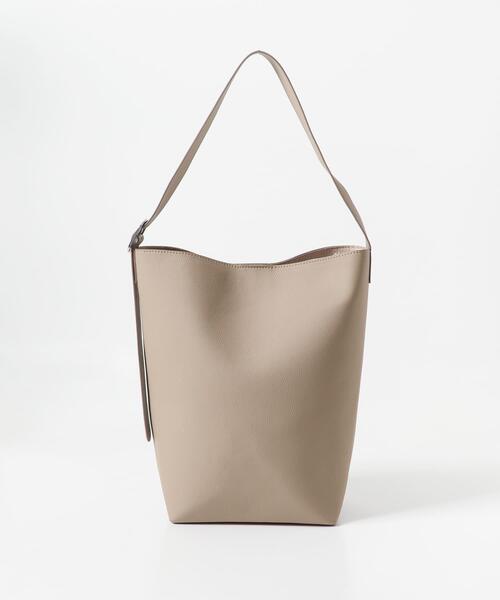 URBAN RESEARCH Sonny Label（アーバンリサーチサニーレーベル）の「ワンハンドルバケツショルダーバッグ（ショルダーバッグ・レディース・ブラック/アイボリー/ベージュ・ONE）」の22枚目の写真