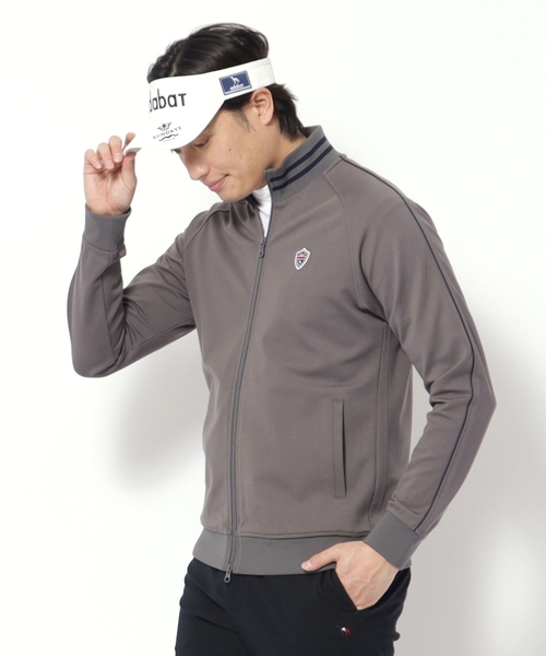 adabat（アダバット）の「【新レーベル ADABAT NAVY】スムーストラックジャージ（ブルゾン・メンズ・グレー/ブラック・50/48/46）」の5枚目の写真