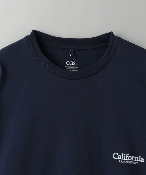 California General Store（California General Store）の「＜CGS.＞オーガニック コットン ロングスリーブ ロゴ Tシャツ（Tシャツ/カットソー・メンズ・ターコイズブルー/ネイビー/ホワイト/ライトグレー・S/L/M/XL）」の14枚目の写真
