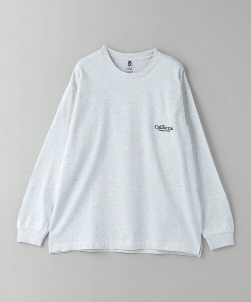 California General Store（California General Store）の「＜CGS.＞オーガニック コットン ロングスリーブ ロゴ Tシャツ（Tシャツ/カットソー・メンズ・ターコイズブルー/ネイビー/ホワイト/ライトグレー・S/L/M/XL）」の21枚目の写真