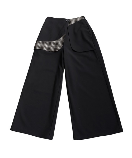 antiqua(アンティカ)の「レイヤードスタイルパンツ(その他パンツ・レディース・ブラック・LARGE/MEDIUM)」の8枚目の写真