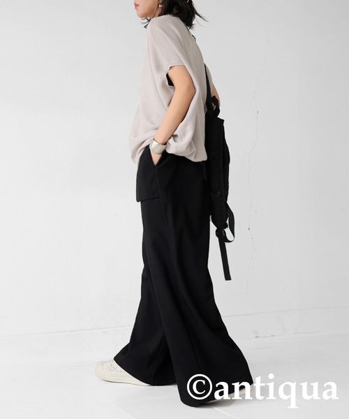 antiqua(アンティカ)の「レイヤードスタイルパンツ(その他パンツ・レディース・ブラック・LARGE/MEDIUM)」の16枚目の写真