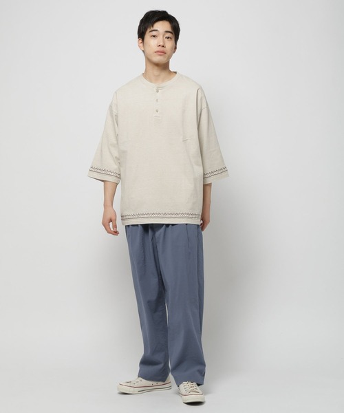 【FENDI】オロック エンブロイダリー クルーネック T シャツ FENDI フェンディ クルーネックTシャツ メンズ | メンズ