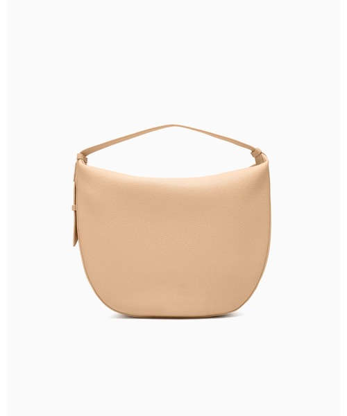 ARMANI EXCHANGE(アルマーニエクスチェンジ)の「【A|X アルマーニ エクスチェンジ】<ZOZO限定>BOXロゴバックル ワンハンドルバッグ(ハンドバッグ・レディース・ブラック/ダークブラウン/ベージュ・FREE)」の9枚目の写真