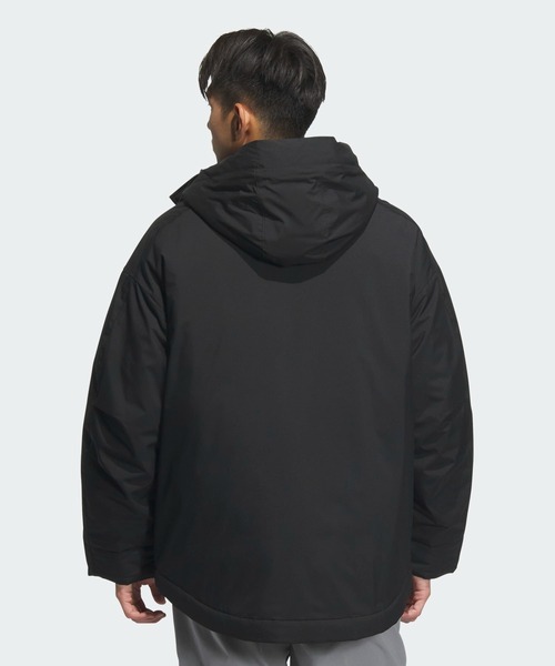 adidas（アディダス）の「マストハブ オーバーサイズフィット パデッド ユーティリティパーカー / アディダス adidas（ダウンジャケット/コート・メンズ・ブラック/オリーブ/ダークブルー・LARGE/MEDIUM/SMALL/XX-LARGE/3XL/X-LARGE）」の7枚目の写真