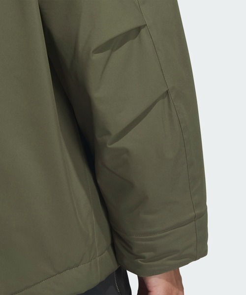 adidas（アディダス）の「マストハブ オーバーサイズフィット パデッド ユーティリティパーカー / アディダス adidas（ダウンジャケット/コート・メンズ・ブラック/オリーブ/ダークブルー・LARGE/MEDIUM/SMALL/XX-LARGE/3XL/X-LARGE）」の11枚目の写真