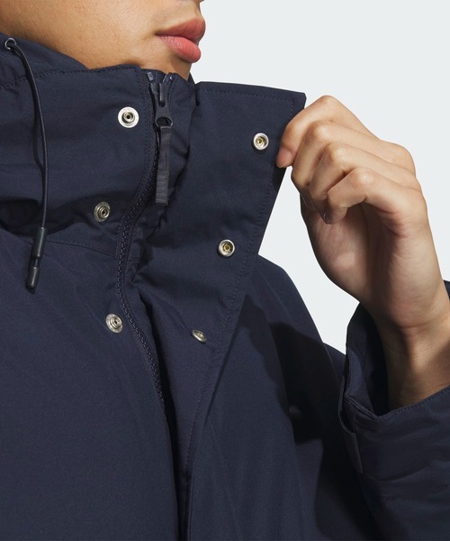 adidas（アディダス）の「マストハブ オーバーサイズフィット パデッド ユーティリティパーカー / アディダス adidas（ダウンジャケット/コート・メンズ・ブラック/オリーブ/ダークブルー・LARGE/MEDIUM/SMALL/XX-LARGE/3XL/X-LARGE）」の14枚目の写真