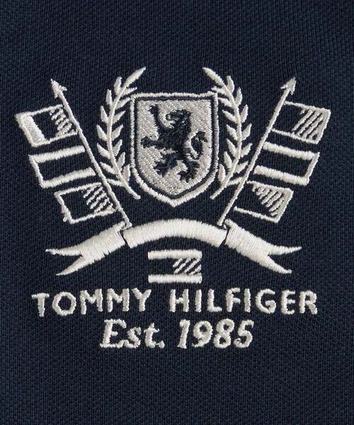 TOMMY HILFIGER（トミーヒルフィガー）の「BOYS チェストグラフィックショートスリーブポロシャツ（ポロシャツ・キッズ・ネイビー・130cm/160cm/140cm/150cm）」の6枚目の写真