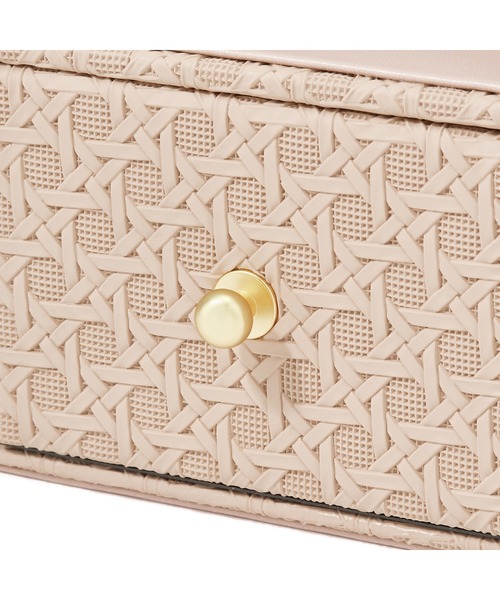 セール】エンボス デスクオーガナイザー L ピンク（ステーショナリー