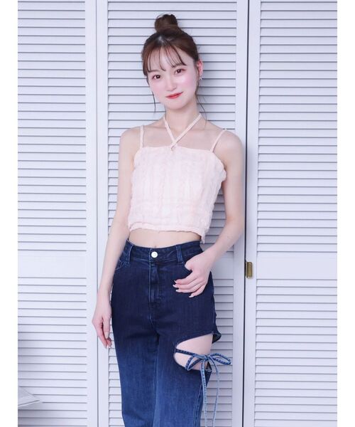 EATME（イートミー）の「バルーンスリーブオフショルダーブラウス（シャツ/ブラウス・レディース・アイボリー/ブラック/ピンク・FREE）」の16枚目の写真