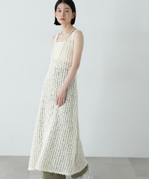 N.(N. Natural Beauty Basic) | メッシュニットワンピース(ワンピース)