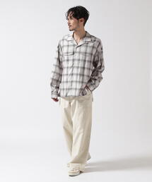 Toironier | Toironier/トワロニエ/Opencollar Check Shirt(シャツ/ブラウス)
