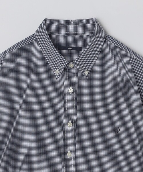 SHIPS（シップス）の「【WEB限定】SHIPS: SOLOTEX(R) DRY ワンポイントロゴ シアサッカー ボタンダウンシャツ（シャツ/ブラウス・メンズ・ネイビー/ホワイト/ブラック・X-LARGE/LARGE/MEDIUM/SMALL）」の21枚目の写真