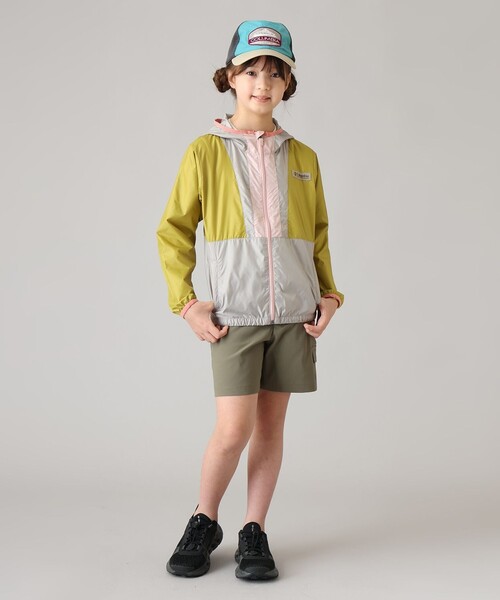 Columbia（コロンビア）の「Columbia／キッズ バックボウルII フーデッド ウィンドブレーカー／コロンビア（その他アウター・キッズ・パープル/グリーン/ネイビー/パープル系その他/グリーン系その他/ブルー系その他/ストーン・L/M/XS/S/XXS）」の8枚目の写真