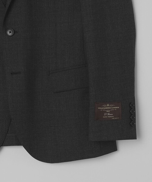 SHIPS Colors:CANONICO スーツ ジャケット ソリッド(セットアップ対応