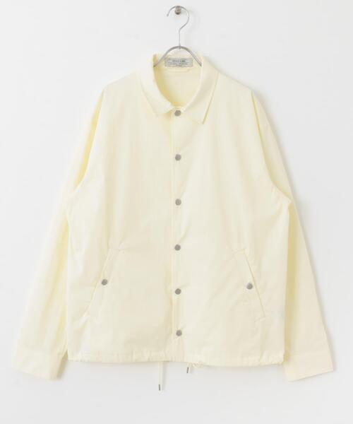 URBAN RESEARCH Sonny Label（アーバンリサーチサニーレーベル）の「撥水シャツカーディガン（シャツ/ブラウス・メンズ・ベージュ系その他/オフホワイト/ネイビー/ブラック・MEDIUM/LARGE）」の19枚目の写真