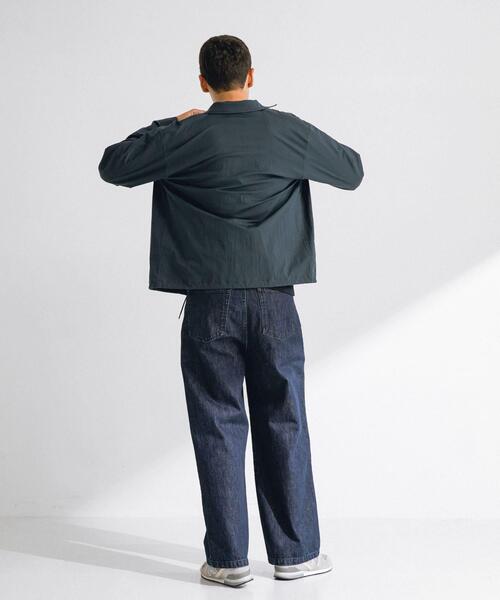 URBAN RESEARCH Sonny Label(アーバンリサーチサニーレーベル)の「撥水シャツカーディガン(シャツ/ブラウス・メンズ・ベージュ系その他/オフホワイト/ネイビー/ブラック・MEDIUM/LARGE)」の7枚目の写真