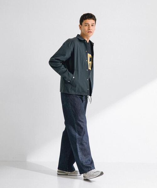 URBAN RESEARCH Sonny Label(アーバンリサーチサニーレーベル)の「撥水シャツカーディガン(シャツ/ブラウス・メンズ・ベージュ系その他/オフホワイト/ネイビー/ブラック・MEDIUM/LARGE)」の8枚目の写真