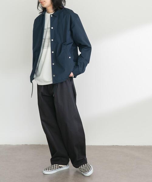 URBAN RESEARCH Sonny Label(アーバンリサーチサニーレーベル)の「撥水シャツカーディガン(シャツ/ブラウス・メンズ・ベージュ系その他/オフホワイト/ネイビー/ブラック・MEDIUM/LARGE)」の14枚目の写真