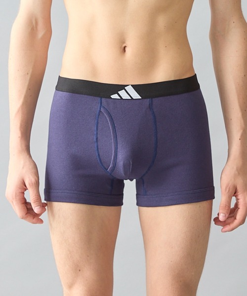 adidas（アディダス）の「adidas/アディダス ワンポイントロゴ ボクサーパンツ 2枚組（ボクサーパンツ・メンズ・その他1/その他2・LARGE/MEDIUM/X-LARGE）」の3枚目の写真