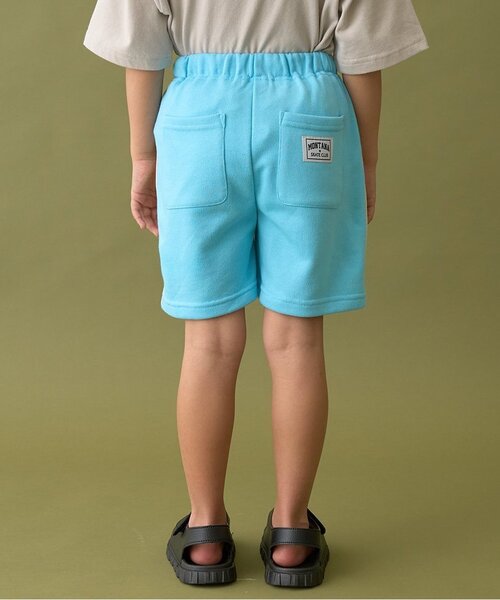 b・ROOM（ビールーム）の「4分丈サイドラインスウェットパンツ【子供服】【キッズ】【男の子】【女の子】（その他パンツ・キッズ・トップグレー/ターコイズブルー/レモンイエロー/バイオレット/ブラック/オートミール・110cm/130cm/140cm/150cm/100cm/120cm）」の14枚目の写真