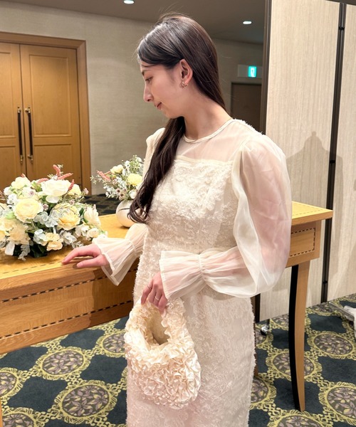 セール】【お気に入り10000越え♪】ラウンドネックシアーロング