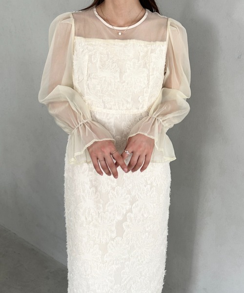 ロングワンピース　オケージョンワンピ ルイルエブティック RUIRUE BOUTIQUE 【オケージョンドレス/結婚式