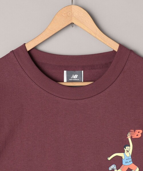 NEW BALANCE(ニューバランス)の「New Balance(ニューバランス)バスケグラフィックTシャツ(Tシャツ/カットソー・メンズ・ワインレッド・XL/L/M)」の9枚目の写真