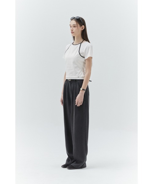 tシャツ KIRSH PLAIN DOUBLE LAYERED T-SHIRT キルシー プレーン ダブル レイヤード Tシャツ レディース KIRSH PLAIN DOUBLE LAYERED T-SHIRT キルシー プレーン ダブル
