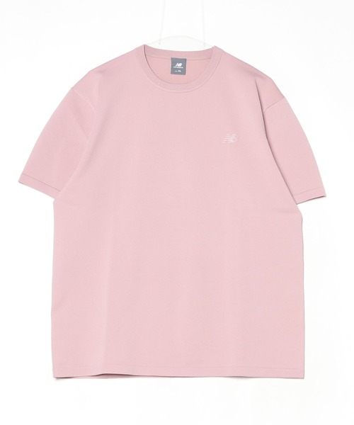 NEW BALANCE(ニューバランス)の「【別注】ニューバランス New Balance THE CITY ニットプルオーバー 限定コラボ(Tシャツ/カットソー・メンズ・ピンク/ライトグレー/ベージュ・LL/S/M/L)」の3枚目の写真