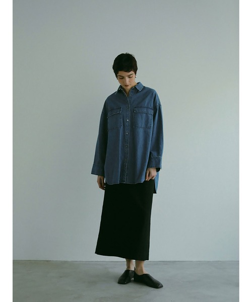 MHL CANTON デニムシャツ（40） CANTON OVERALLS FOR MHL. | MARGARET HOWELL