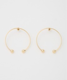 CIRCULAR BARBELL BIG P/EARRING サーキュラー バーベル ビッグ ピアス