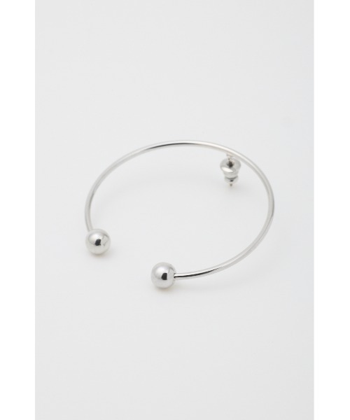 SLY(スライ)の「CIRCULAR BARBELL BIG P/EARRING サーキュラー バーベル ビッグ ピアス(ピアス(両耳用)・レディース・ゴールド/シルバー・FREE)」の12枚目の写真