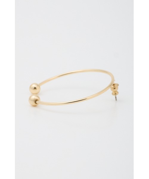 SLY(スライ)の「CIRCULAR BARBELL BIG P/EARRING サーキュラー バーベル ビッグ ピアス(ピアス(両耳用)・レディース・ゴールド/シルバー・FREE)」の7枚目の写真