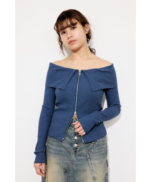 SLY(スライ)の「CIRCULAR BARBELL BIG P/EARRING サーキュラー バーベル ビッグ ピアス(ピアス(両耳用)・レディース・ゴールド/シルバー・FREE)」の3枚目の写真
