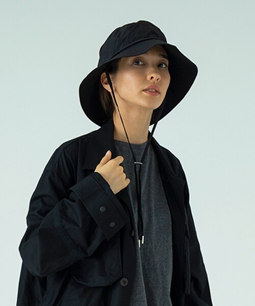 FREAK'S STORE（フリークスストア）の「SUN SHADE SP BRIM HAT サンシェードブリムハット（ハット・メンズ・ブラック/ベージュ・ONE SIZE）」の6枚目の写真