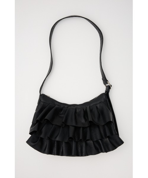 LAGUA GEM(ラグアジェム)の「FRILL ショルダーバッグ(ショルダーバッグ・レディース・ブラック/ブラウン・FREE)」の10枚目の写真
