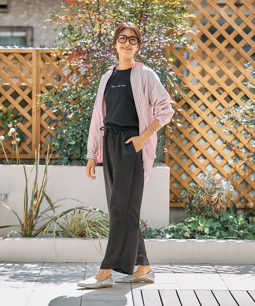 FOUND GOOD（ファウンドグッド）の「サテンイージーパンツ（その他パンツ・レディース・ブルー系2/アイボリー/ブラック/グレー系8・L/M/S）」の14枚目の写真