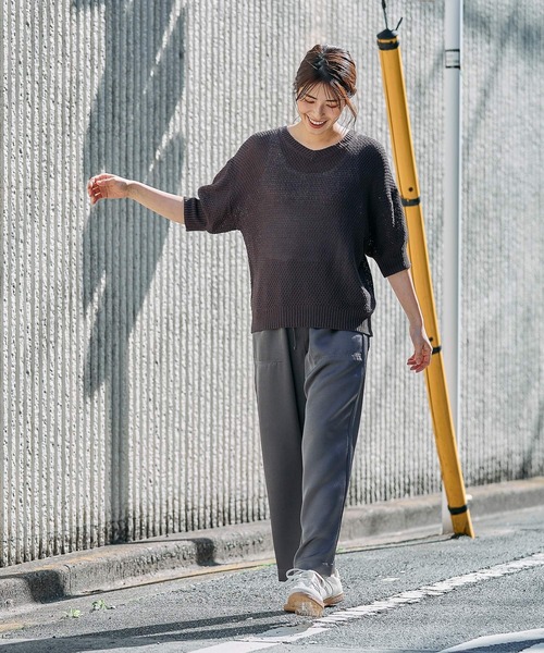 FOUND GOOD（ファウンドグッド）の「サテンイージーパンツ（その他パンツ・レディース・ブルー系2/アイボリー/ブラック/グレー系8・L/M/S）」の18枚目の写真