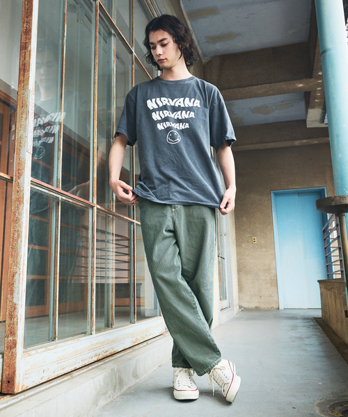 Lee（リー）の「【Lee/リー】DUNGAREES ワイドペインターパンツ/ユニセックス（デニムパンツ・メンズ・その他1/スミクロ/ダークグリーン・S/M/L）」の19枚目の写真