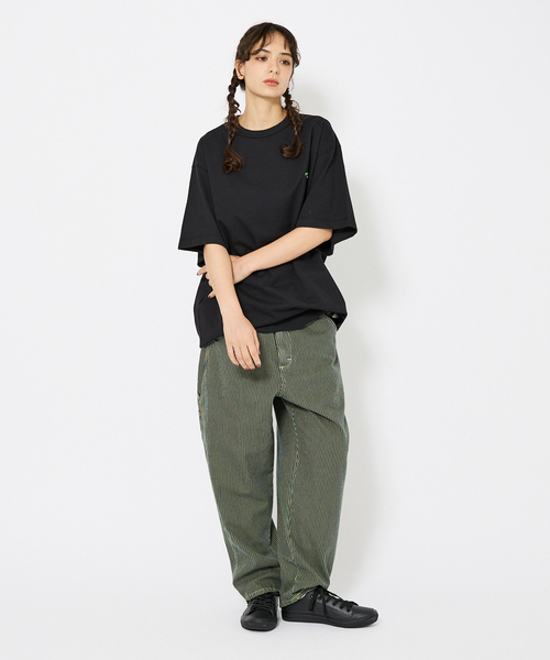 Lee（リー）の「【Lee/リー】DUNGAREES ワイドペインターパンツ/ユニセックス（デニムパンツ・メンズ・その他1/スミクロ/ダークグリーン・S/M/L）」の11枚目の写真