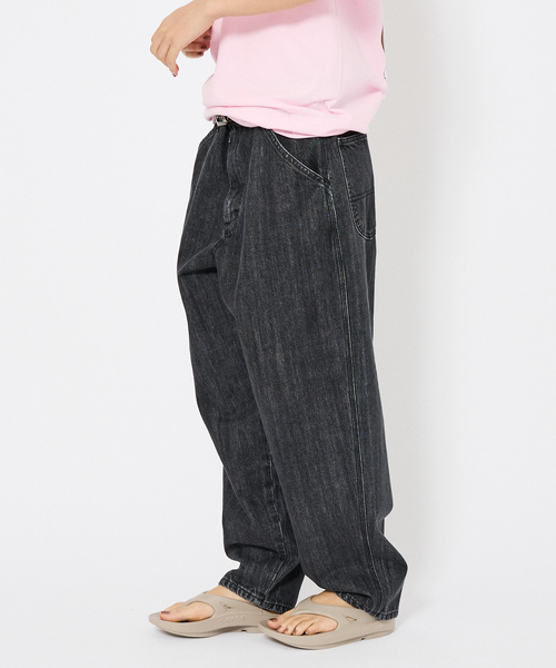 Lee（リー）の「【Lee/リー】DUNGAREES ワイドペインターパンツ/ユニセックス（デニムパンツ・メンズ・その他1/スミクロ/ダークグリーン・S/M/L）」の12枚目の写真