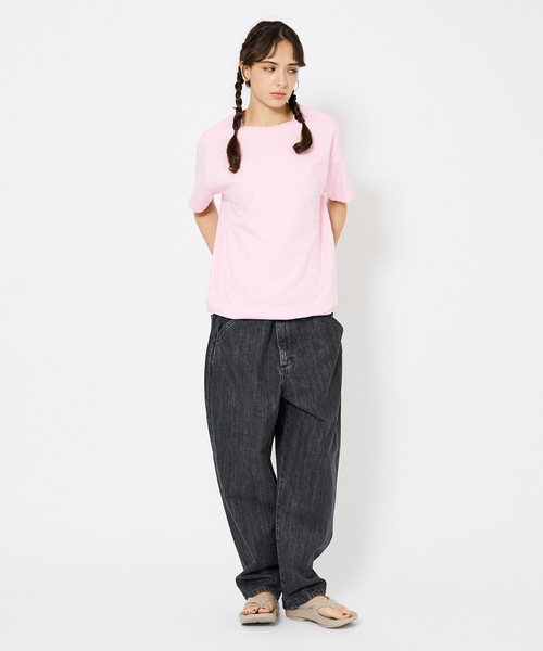 Lee（リー）の「【Lee/リー】DUNGAREES ワイドペインターパンツ/ユニセックス（デニムパンツ・メンズ・その他1/スミクロ/ダークグリーン・S/M/L）」の13枚目の写真