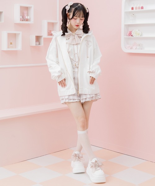 〜15号◎⭐︎ROJITA ⭐︎新古⭐︎ Ribbon Cat パーカー⭐︎完売 15号◎⭐︎ROJITA ⭐︎新古⭐︎ Ribbon Cat パーカー⭐︎完売