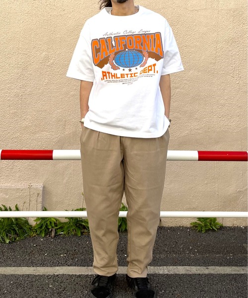 spiritoso(スピリトーゾ)の「【spiritoso】CALIFORNIA ビッグシルエットTシャツ(CP)(Tシャツ/カットソー・レディース・ブラック/ネイビー/ホワイト・L/M)」の20枚目の写真