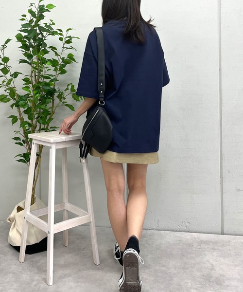 spiritoso(スピリトーゾ)の「【spiritoso】CALIFORNIA ビッグシルエットTシャツ(CP)(Tシャツ/カットソー・レディース・ブラック/ネイビー/ホワイト・L/M)」の11枚目の写真