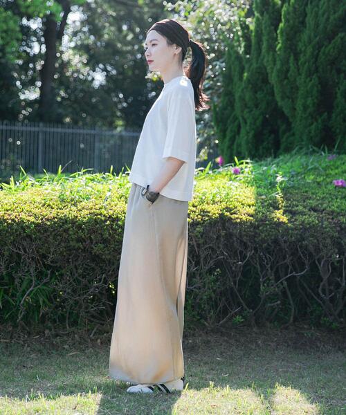 URBAN RESEARCH(アーバンリサーチ)の「new basic ハイゲージニットTシャツ(Tシャツ/カットソー・レディース・レッド/ホワイト/ブラック/ブルー系その他・FREE)」の14枚目の写真