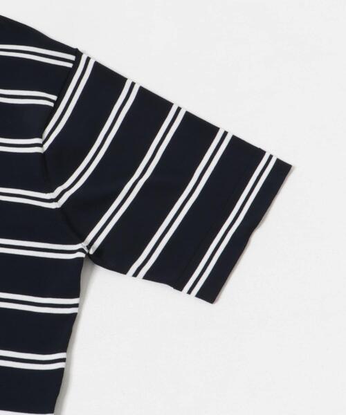 URBAN RESEARCH(アーバンリサーチ)の「new basic ハイゲージニットTシャツ(Tシャツ/カットソー・レディース・レッド/ホワイト/ブラック/ブルー系その他・FREE)」の5枚目の写真