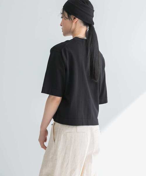 new basic ハイゲージニットTシャツ（Tシャツ/カットソー