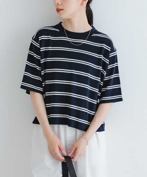 tシャツ new basic　ハイゲージニットTシャツ レディース URBAN RESEARCH（アーバンリサーチ）の「new basic ハイゲージ